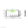 KAGER 94-6240 Condenser, air conditioning